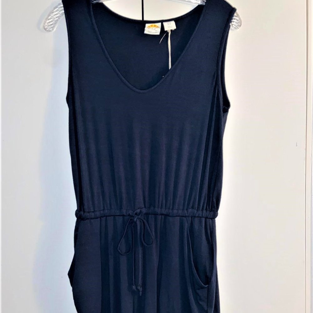 NWT! Romper! C&C Navy Soft Sleeveless - XS